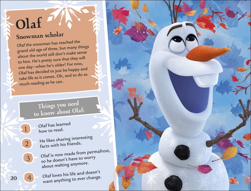 Frozen 2 The Magical Guide book