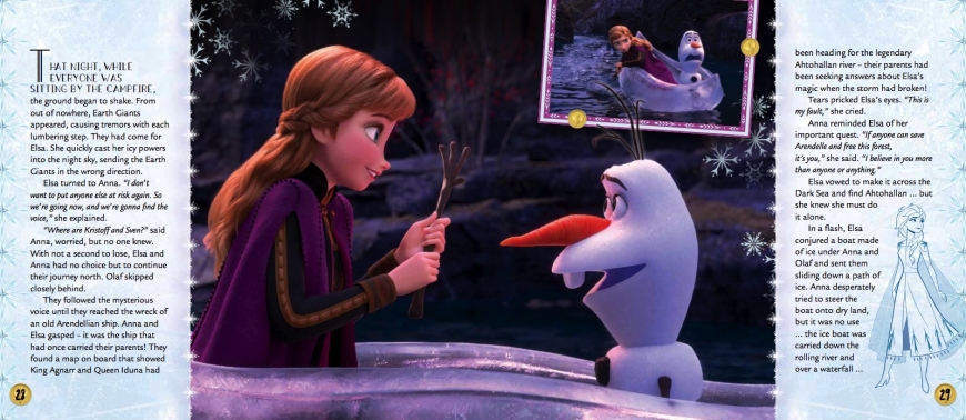 Frozen 2 NEW images from books