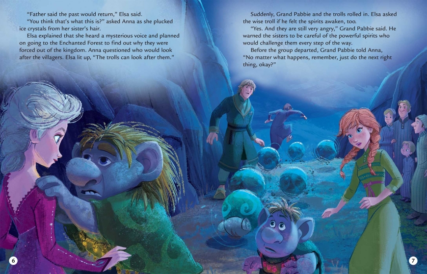 Frozen 2 NEW images from books