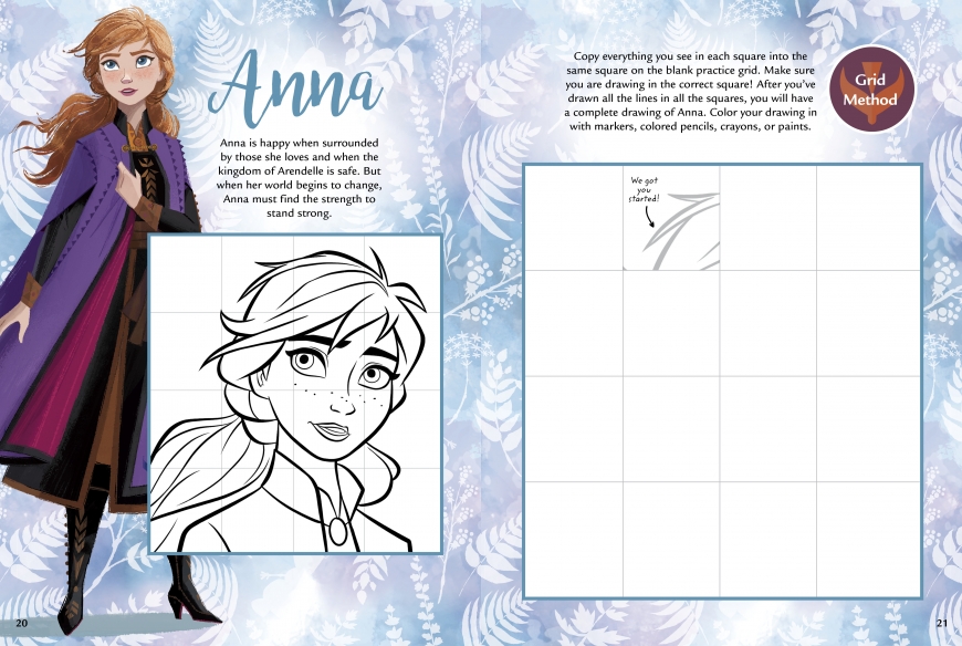 how to draw frozen 2