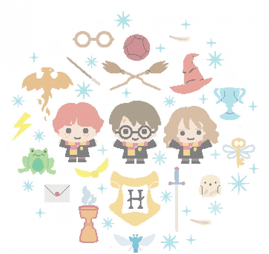 Harry Potter Christmas card