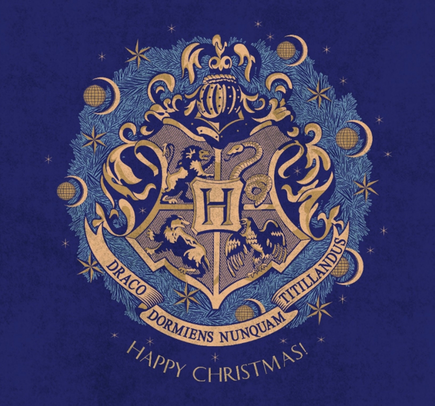 Harry Potter Christmas card