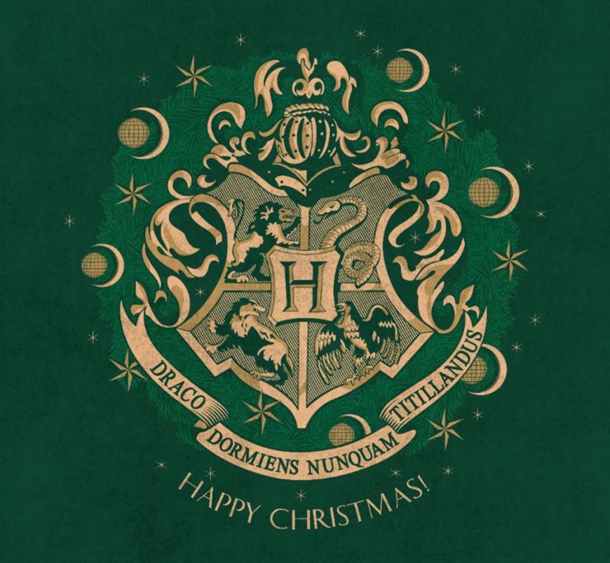 Harry Potter Christmas card