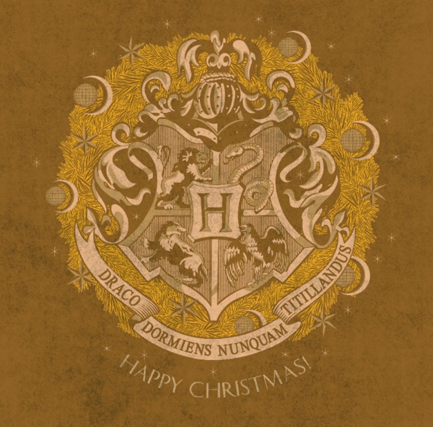 Harry Potter Christmas card