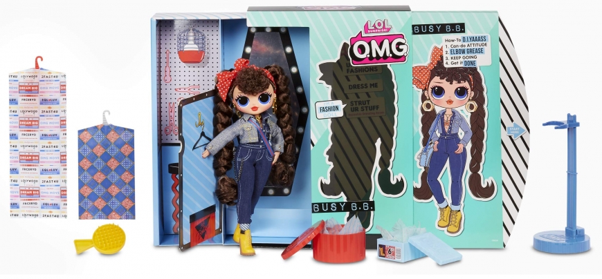 LOL OMG Series 2 Busy B.B. fashion doll