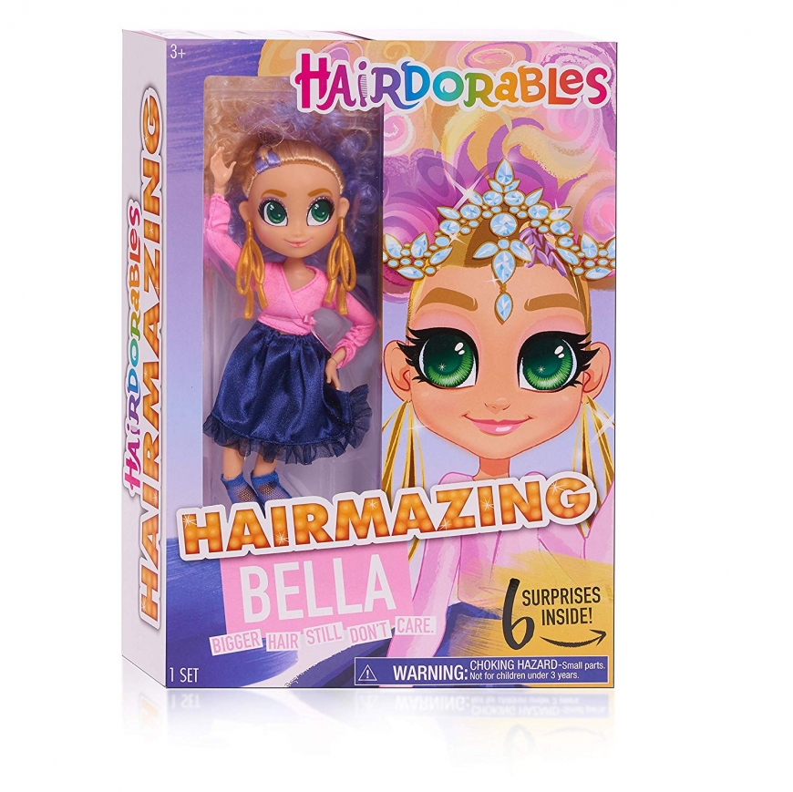 Hairdorables Hairmazing Bella fashion doll