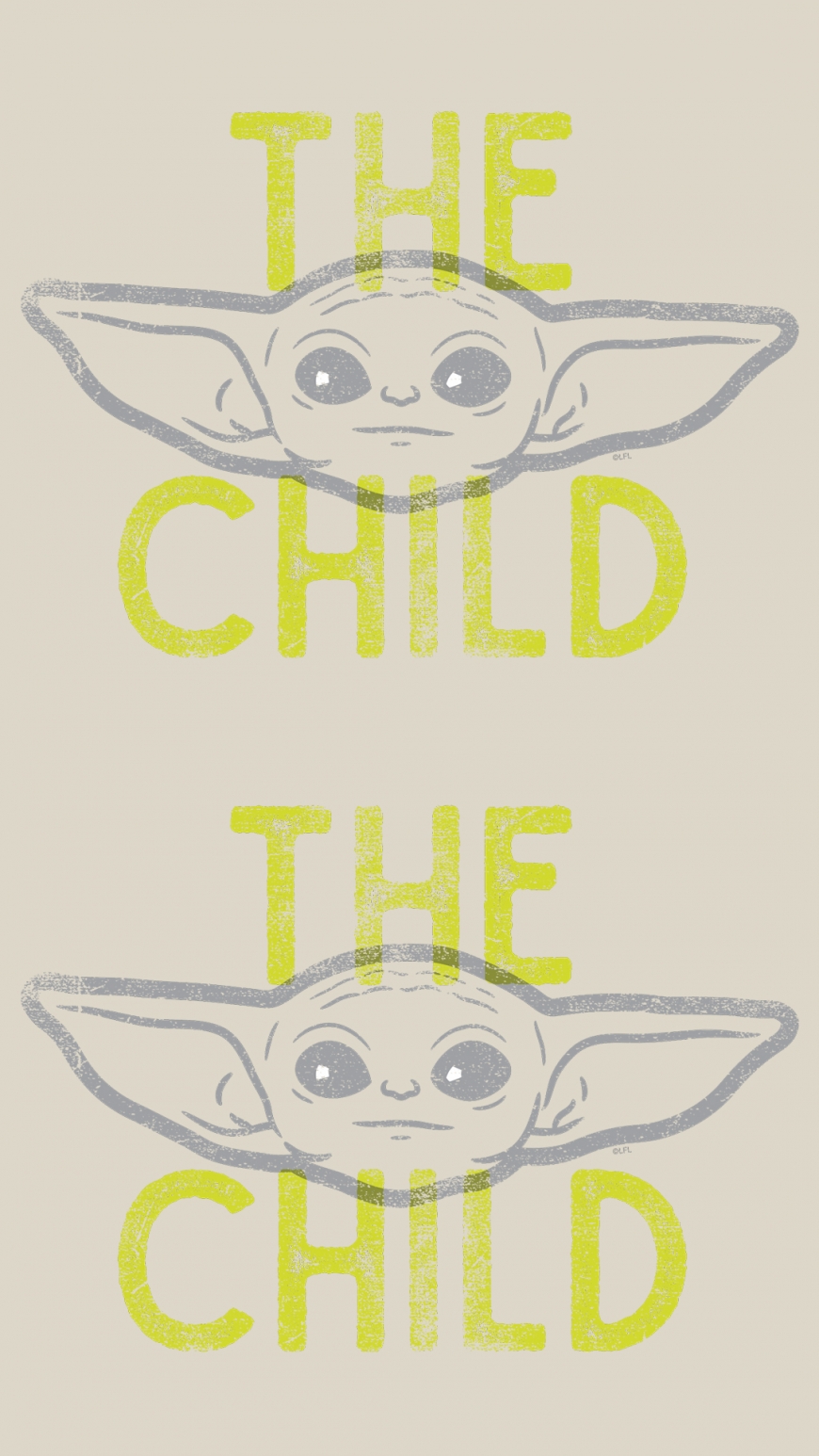 Baby Yoda background