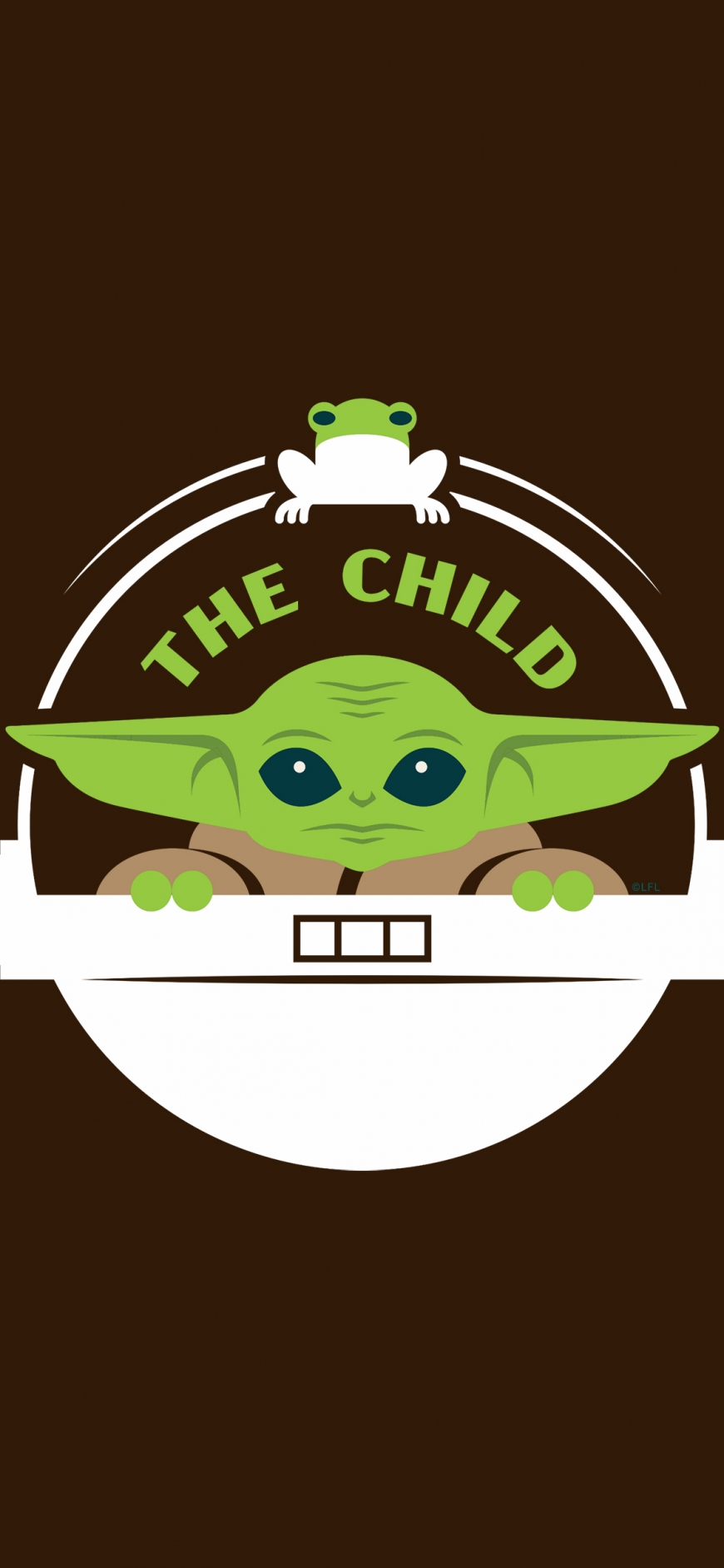 Baby Yoda iphone x wallpaper