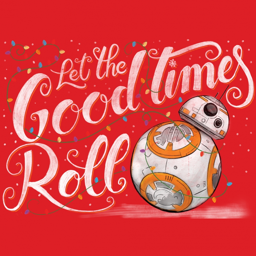 Star Wars Christmas card