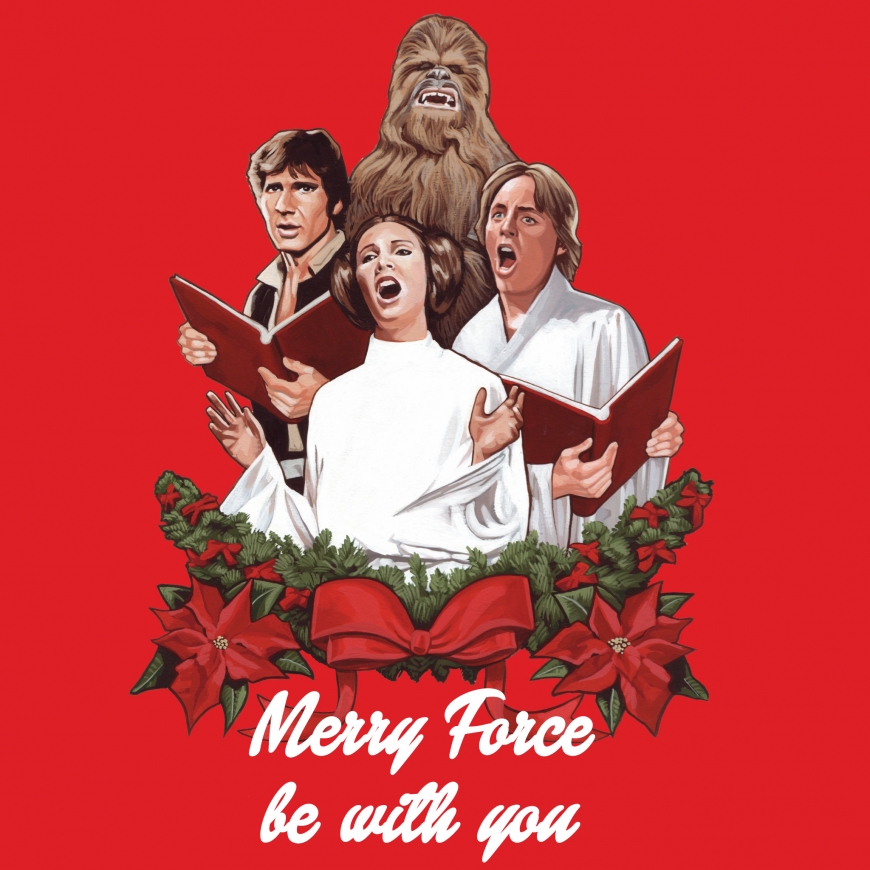 Star Wars Christmas card