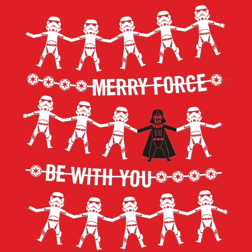 Star Wars Christmas card