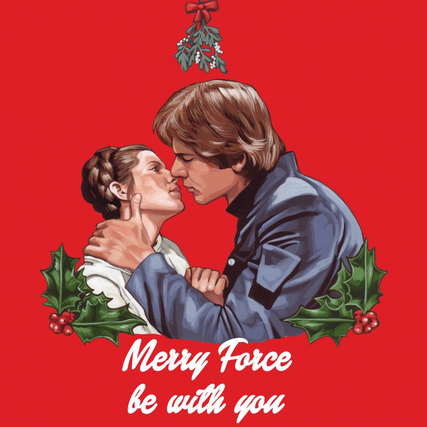 Star Wars Christmas card
