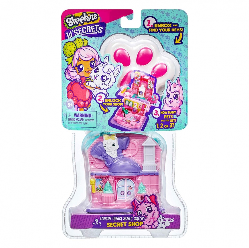 Shopkins Lil Secrets Secret Shops - Lovely Llama Style Salon