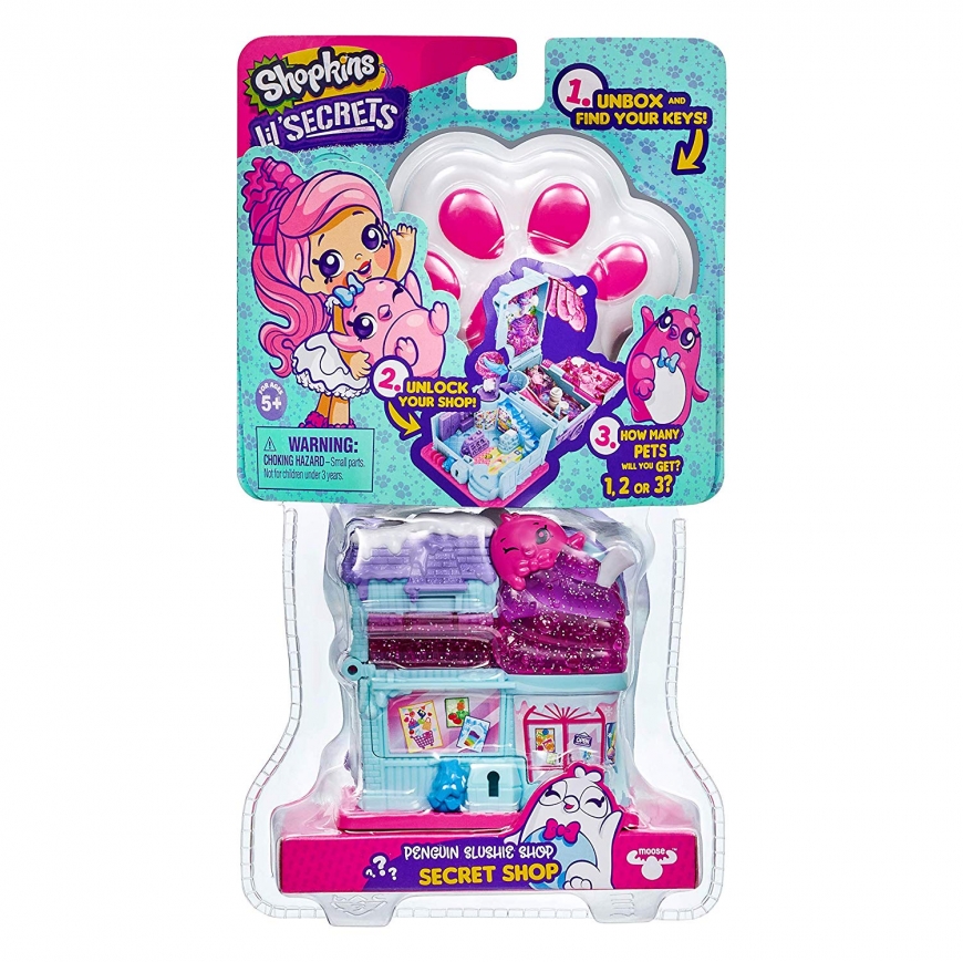 Shopkins Lil Secrets Secret Shops - Penguin Slushie Shop