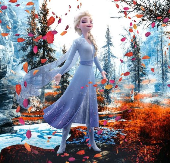 New Elsa image with leaves