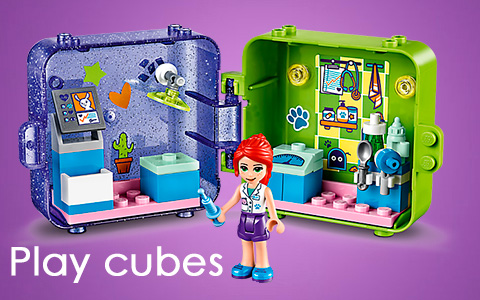 5 New 2020 LEGO Friends Play Cube compact toys -  Big fun in a small space