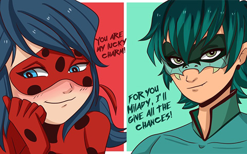 Miraculous Ladybug Valentines