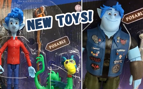 First look at Pixar Onward toys from Mattel: Posable figures, plushes, collectible minis and more