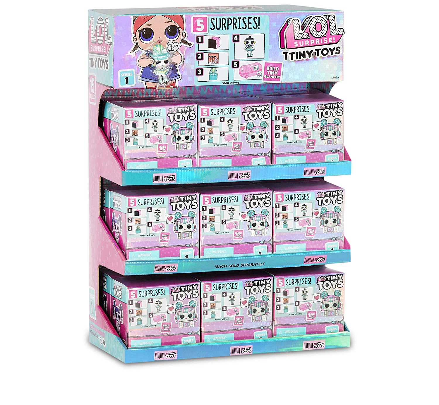 Lol dolls new arrivals pack of 18