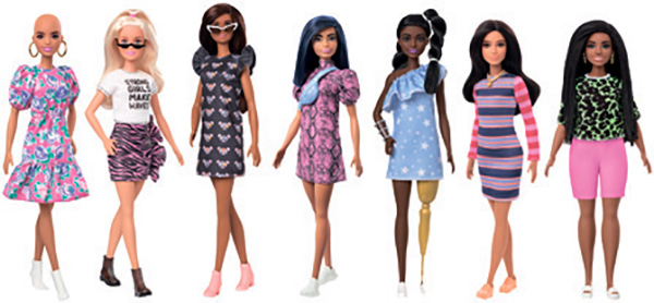 New Barbie Fashionistas 2020 dolls