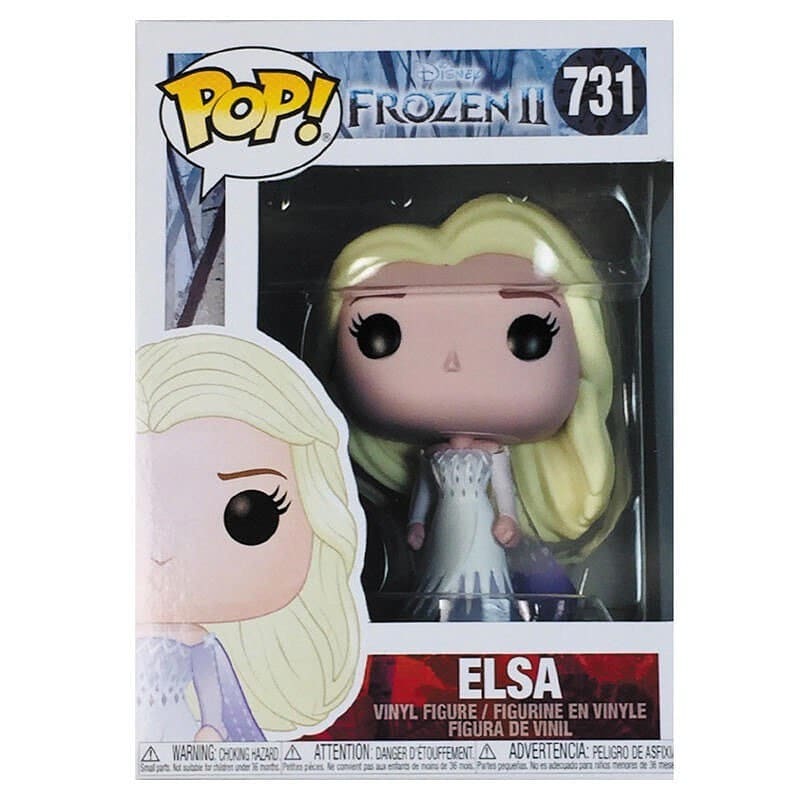 New Funko POP Frozen 2 Elsa with her hair down in white dress, Elsa riding Nokk and Anna queen of Arendelle figures New Funko POP Frozen 2 Elsa with her hair down in white dress, Elsa riding Nokk and Anna queen of Arendelle figures