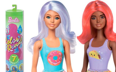 Mattel Barbie Color Reveal Slumber Party Set