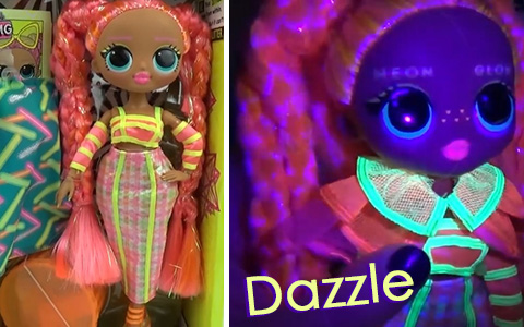 LOL Surprise OMG Lights Dazzle doll. Out of the box pictures and video, price and release date