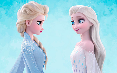 New Frozen 2 pictures. Including pictures of Elsa in white dress