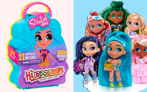 Hairdorables Loves Trolls World Tour