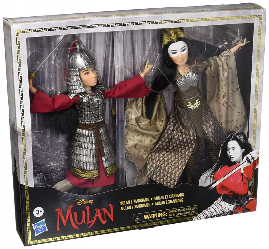 First images: Disney Mulan live action movie 2020 doll set Mulan & Xianniang from Hasbro