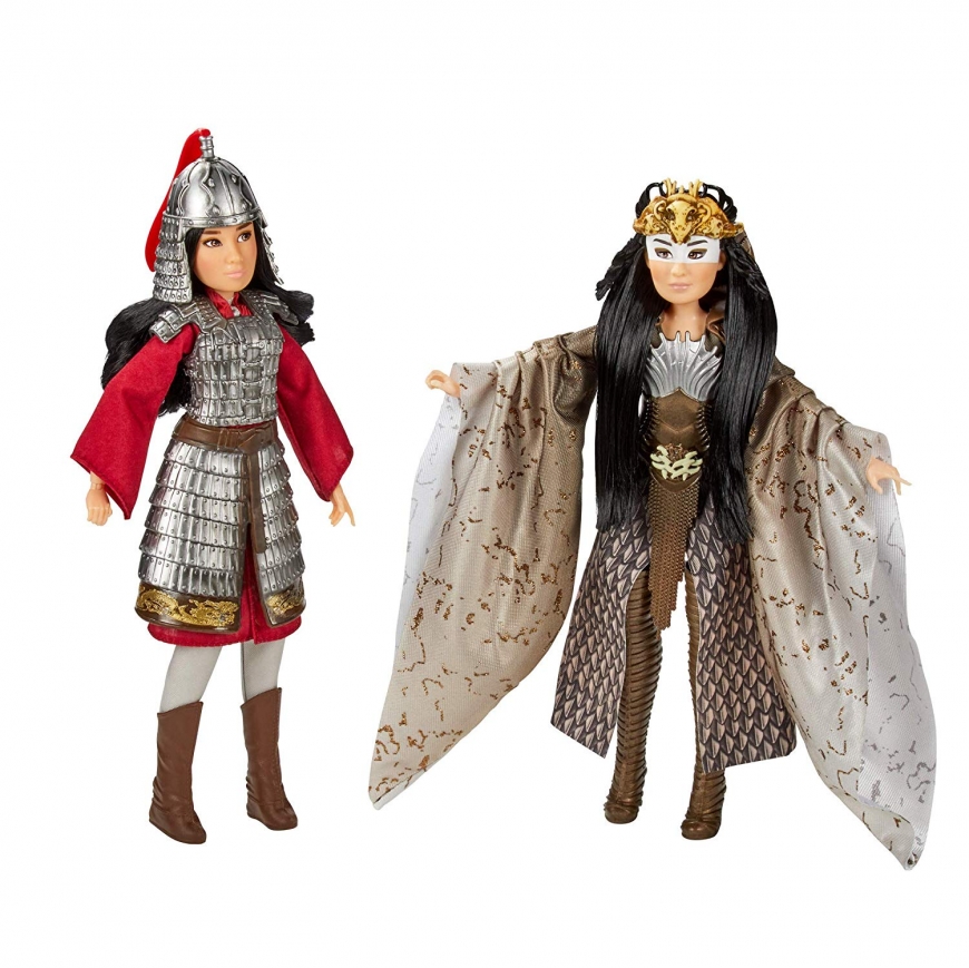 First images: Disney Mulan live action movie 2020 doll set Mulan & Xianniang from Hasbro