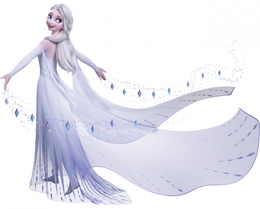 Frozen 2 Elsa white dress new image