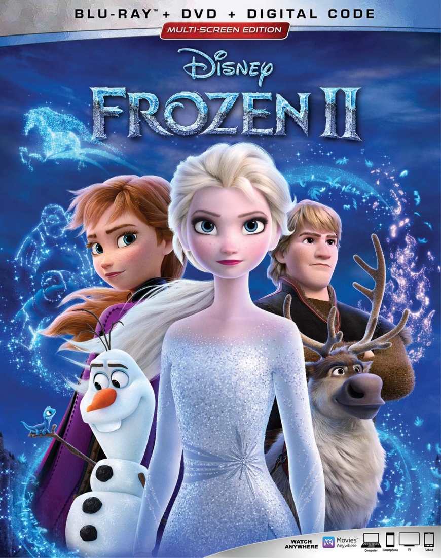 Frozen 2 Blu Ray DVD
