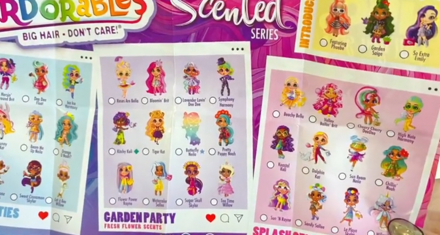 Hairdorables Scented Series 4 checklist