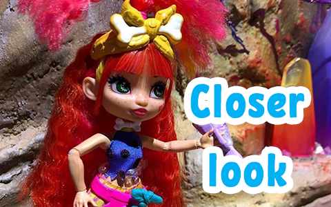 Closer look at the new dolls from Mattel - the Cave Club