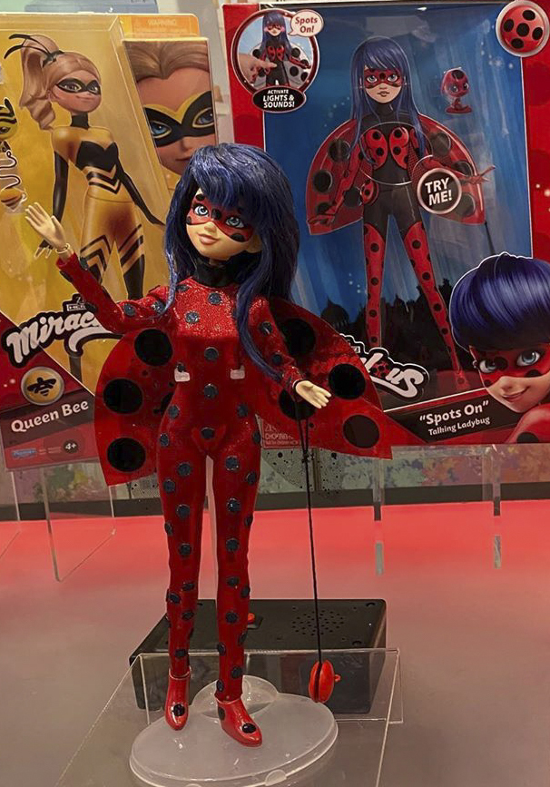 Playmates Miraculous Ladybug with hair down doll