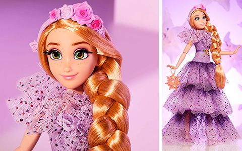 Disney Princess Style Series Rapunzel doll stock photos