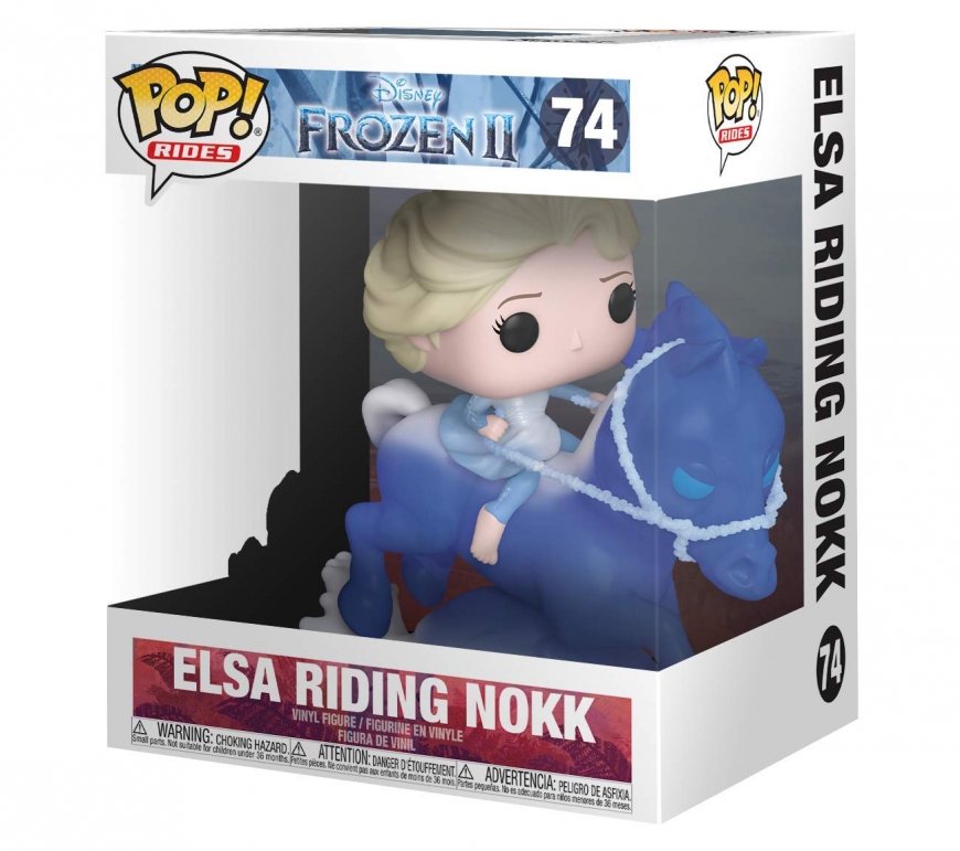 Frozen 2 Funko Elsa riding Nokk