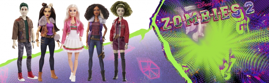 Disney Zombies 2 dolls