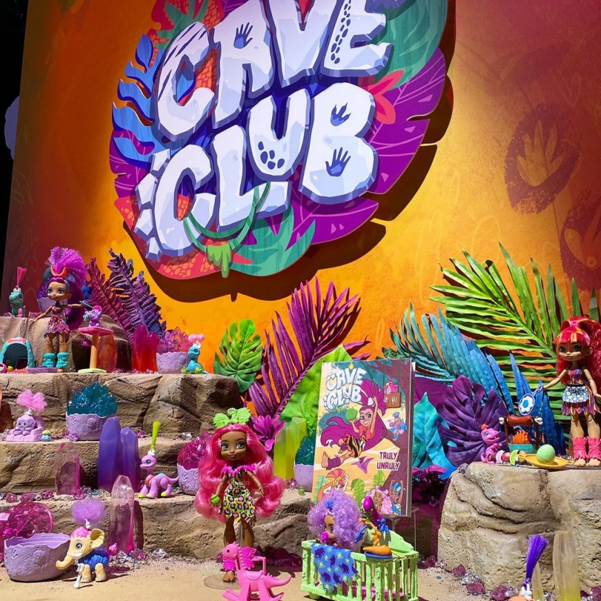 Mattel Cave Club dolls