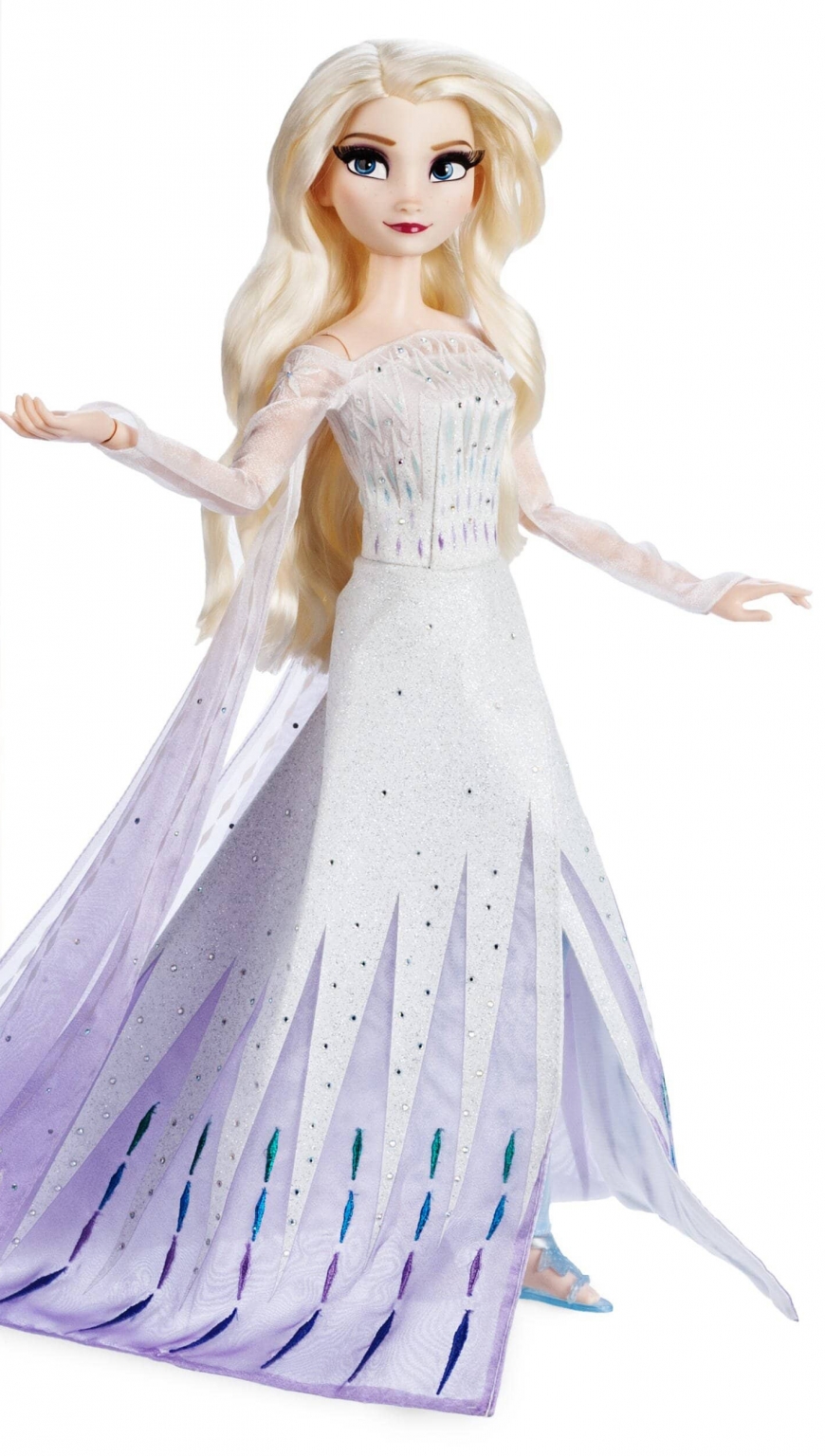 Frozen 2 Elsa white dress limited edition doll