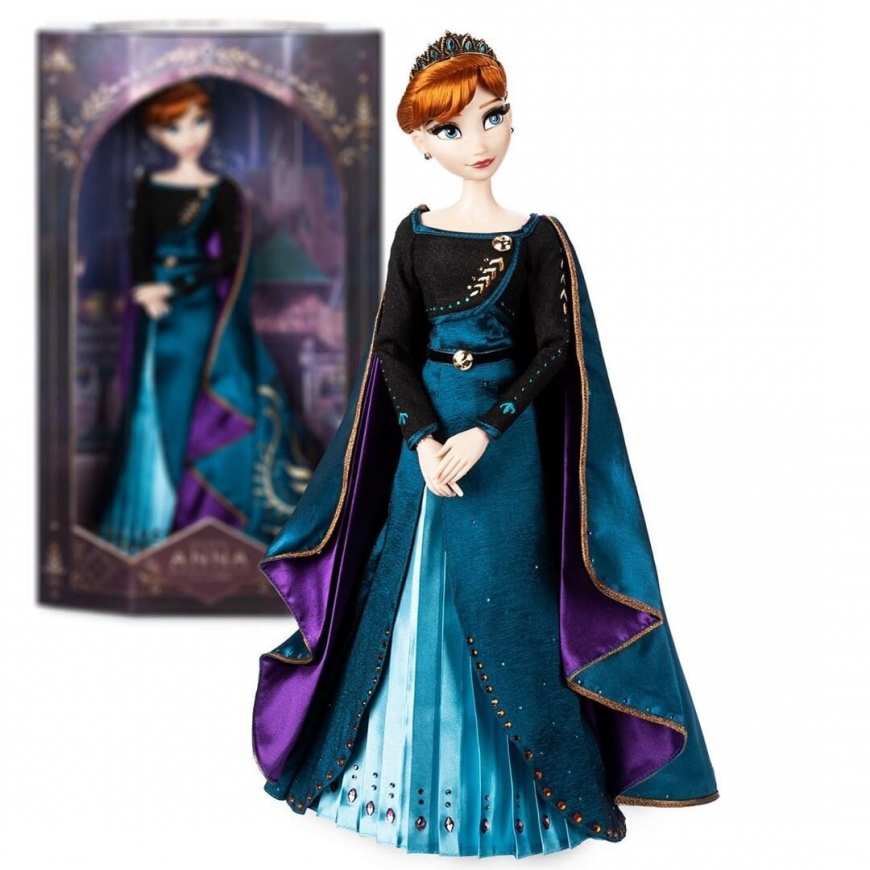 Updated with links. New detailed pictures of Elsa and Anna Frozen 2 17” Limited Edition dolls - Elsa Snow Queen and Anna Queen dolls