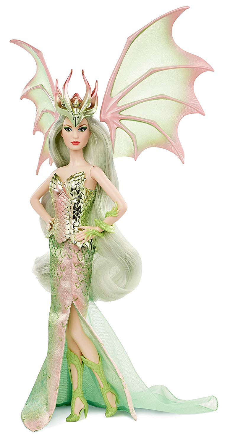 Barbie the dragon empress doll stock pictures