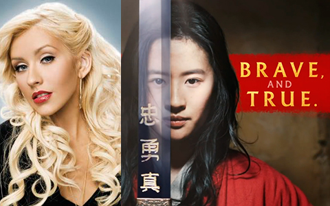 Christina Aguilera released a song from the soundtrack of the Mulan 2020 movie - Loyal Brave True and El Mejor Guerrero, it's spanish version