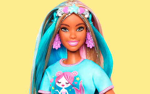 AA Barbie Fantasy Hair doll photos