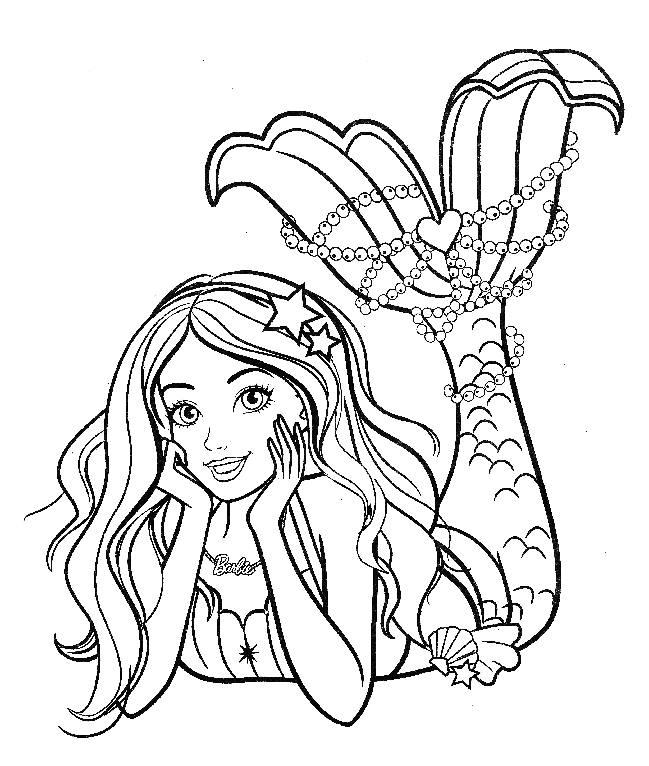 mermaid-coloring-page-printable