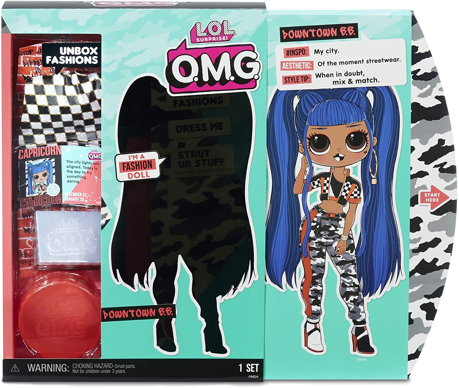 L.O.L. Surprise! O.M.G. LOL UPTOWN GIRL Series 2 Doll OMG - Brand