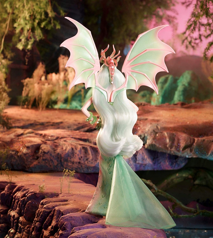 Barbie the dragon empress doll stock pictures