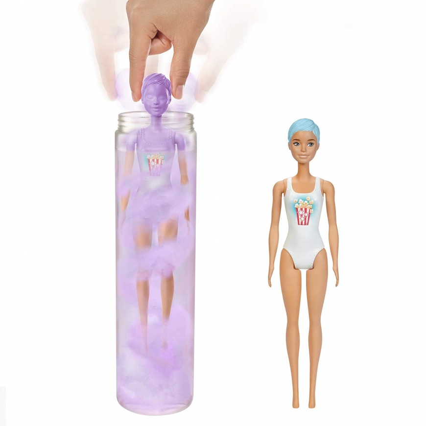 Barbie color reveal series 2 dolls stock pictures
