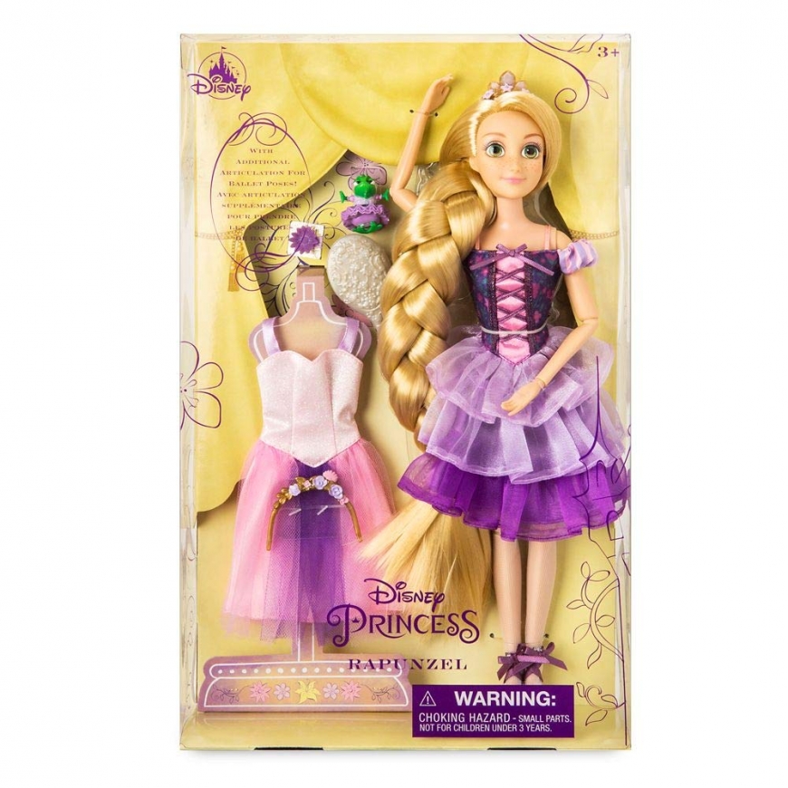 2020 Disney Princess ballerina dolls Rapunzel, Cinderella, Jasmine and Belle from Disney Store